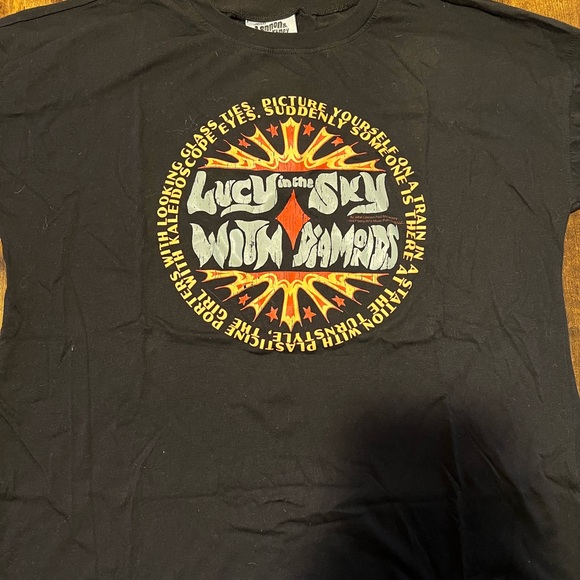 Lennon & McCartney designed long sleeve tee shirt - Picture 1 of 2